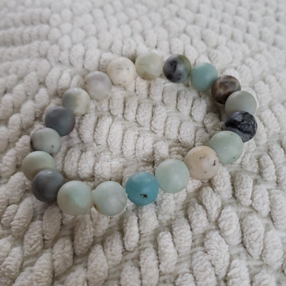 Amazonite bracelet - Picture 2 of 3